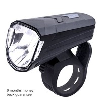 USB Rechargeable LED Bike Headlight High Visibility Reflectors Waterproof Safety Bicycle Front Light From Leadbike - B075YTLV52